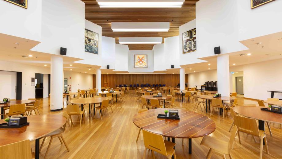 Bruce Hall Dining Hall centre